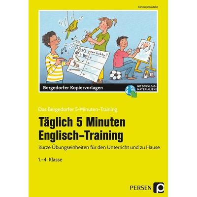Täglich 5 Minuten Englisch-Training, Set von Kirstin Jebautzke Redaktionsbüro Nord, Persen Verlag in der AAP Lehrerwelt GmbH, 978-3-403-20609-5