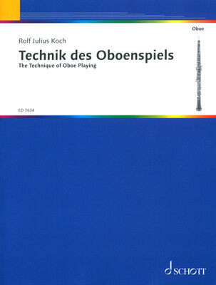 Schott Die Technik des Oboenspiels