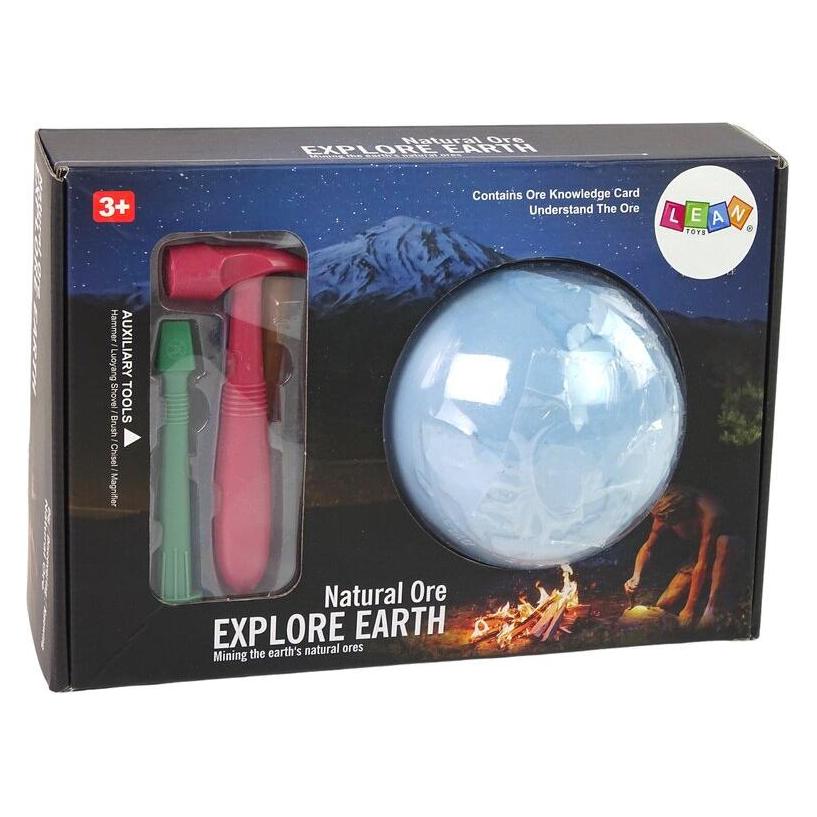 Lean Toys Archäologie-Ausgrabungsset, Erdwerkzeuge, Mineralien-Fiche (33481375)