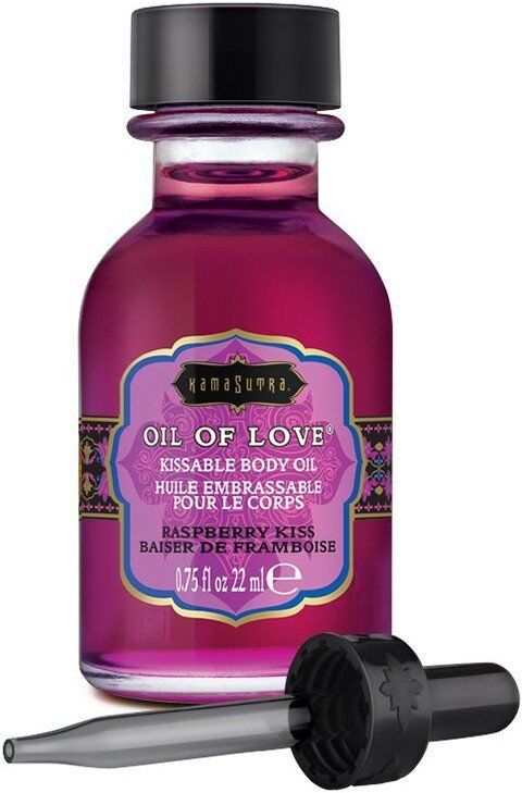 Kamasutra Huile d'amour Framboise baiser - 22ml