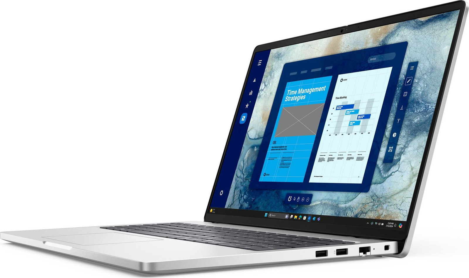 Dell Pro 16 PC16250 Laptop met Intel Core Ultra 5, 16 inch, 16 GB, 512 GB, Windows 11 Pro