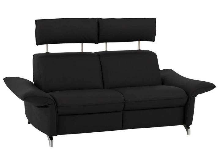 Sofa Catania Basic B: 164 cm Himolla / Farbe: Kohle / Material: Leder Basic