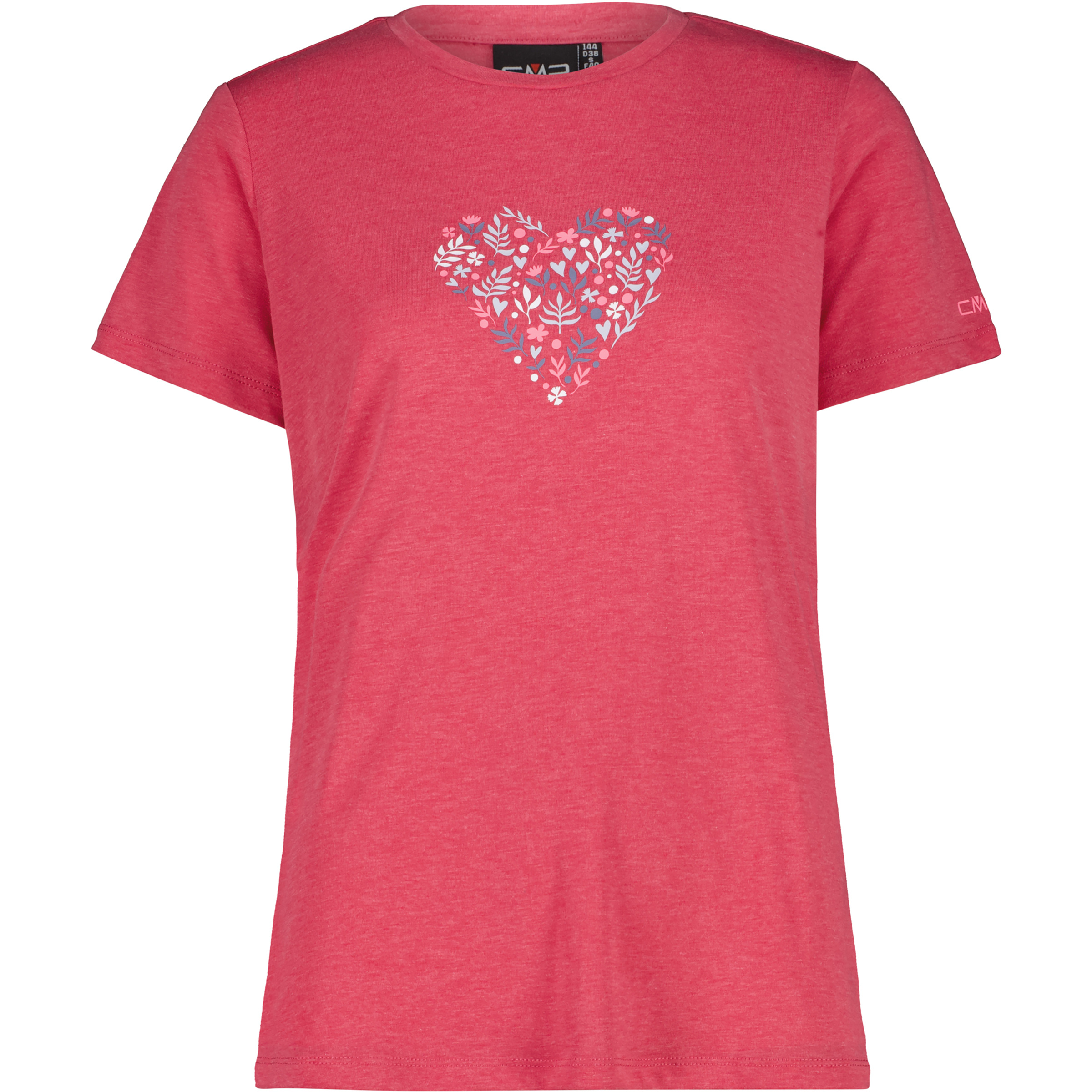 CMP Damen T-Shirts pink Größe M Trekking Atmungsaktiv