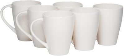 Red Vanilla Whisper White Mug 14oz (Set of 6)