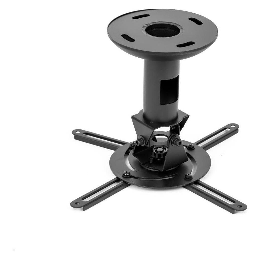 TecLines TBH002B Universal Beamer Deckenhalterung schwenkbar, schwarz (Decke) (TBH002B)