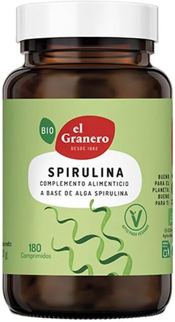 El Granero Integral SPIRULINA BIO 180 Tabs