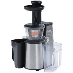 RGV Juice Art New SlowJuicer Entsafter400 Watt, 60rpm, Entsafter, Schwarz, Silber