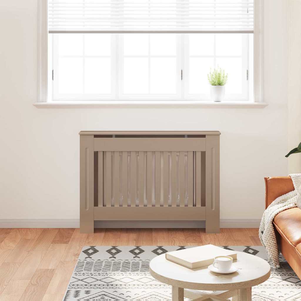 vidaXL Cache-Radiateur 2 pc Chêne Sonoma 112 x 19 x 81,5 cm