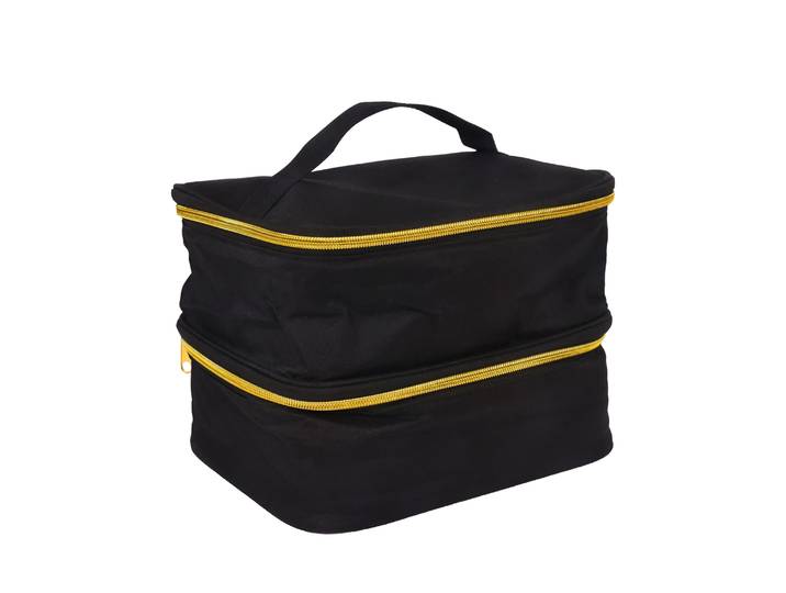 Organizer für Nagellack und Nagellampe schwarz