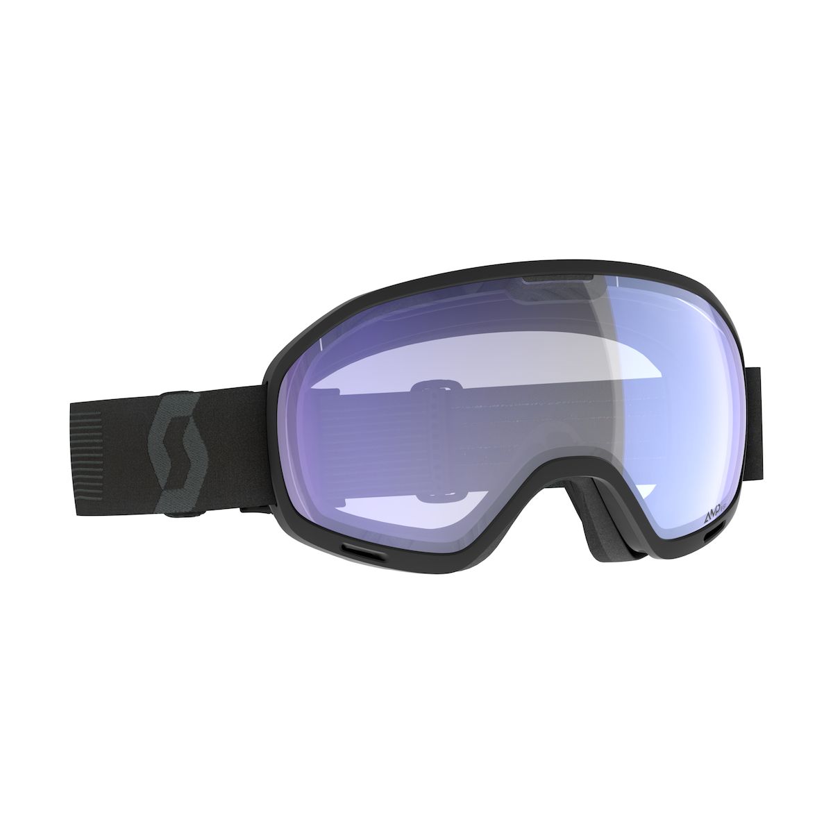 Scott Goggle Unlimited II OTG mineral black - amp illuminator blue chro (7413) - 2718247413342