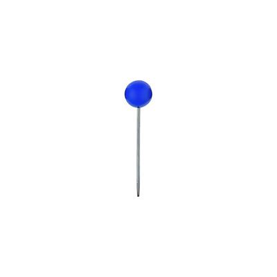 Alco Landkartennadel 16mm Ø5mm blau 50 Stück