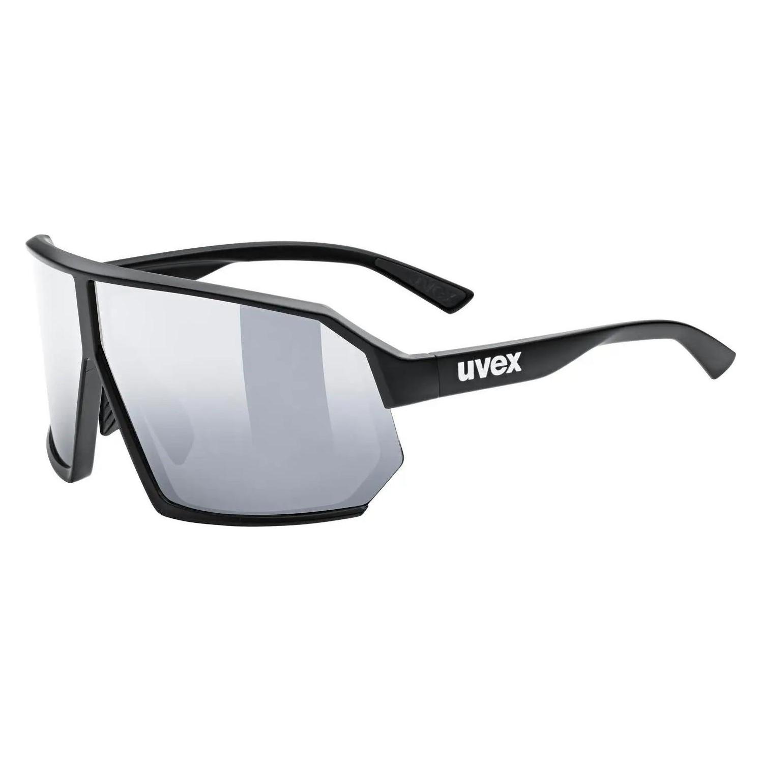 Uvex sportstyle 237 (black matt (silver), Mirror Silver) (533058)