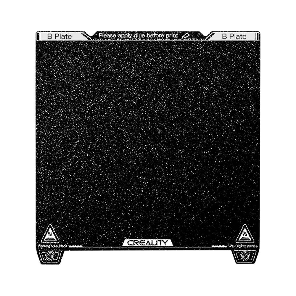 Creality 3D K1 PEI Build Plate Kit Without Soft Magnetic 235 x 235mm 4004090116