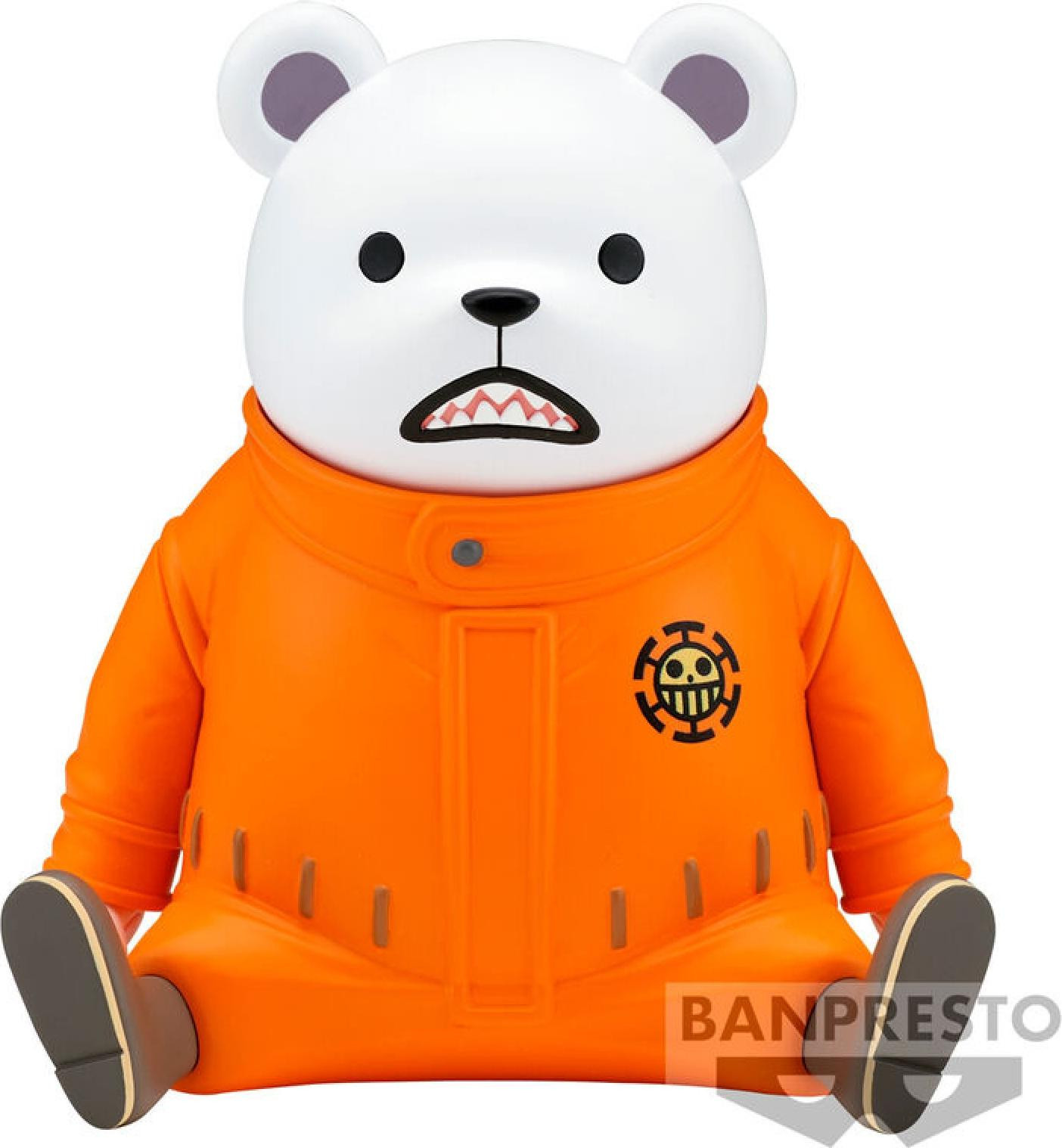 Banpresto One Piece Bepo Sofvimates Figurynka, 11 cm