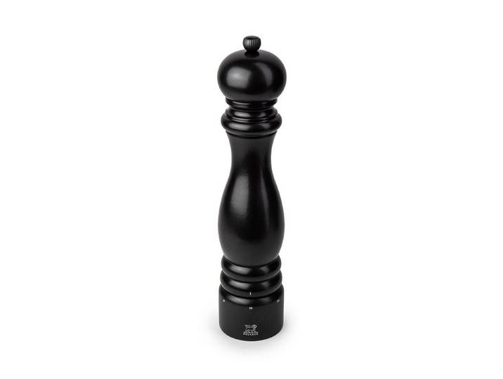 PEUGEOT Pfeffermühle PARIS 30cm Satin Schwarz uSelect Stahlmahlwerk Manuell Manuell