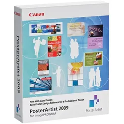 Canon PosterArtist Software zur Erstellung von hochwertigen Poster fuer LFP Systeme, Drucker Zubehör