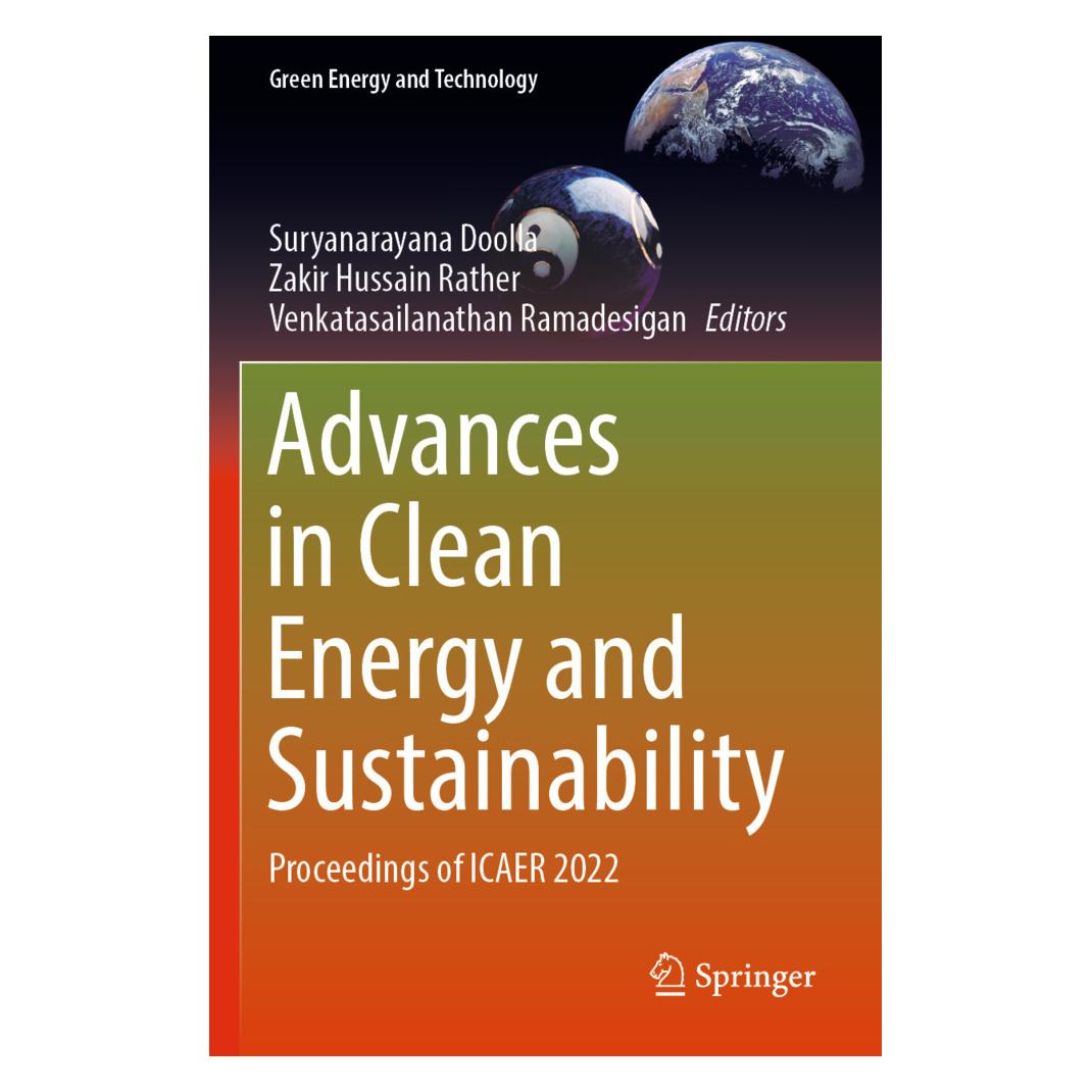 Springer Advances in Clean Energy and Sustainability (Englisch, Softcover, Hussain Rather, Ramadesigan, Suryanarayana Doolla, Venkatasailanathan, Venkatasailanathan Ramadesigan, Zakir, Zakir Hussain Rather) (57063053)