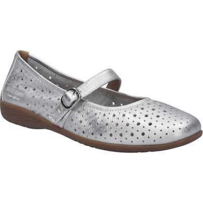 Ballerina JOSEF SEIBEL "Fenja 41, silber", Damen, Gr. 38, silber, Obermaterial: 100% Rindsleder Leather cow., Schuhe Ballerina
