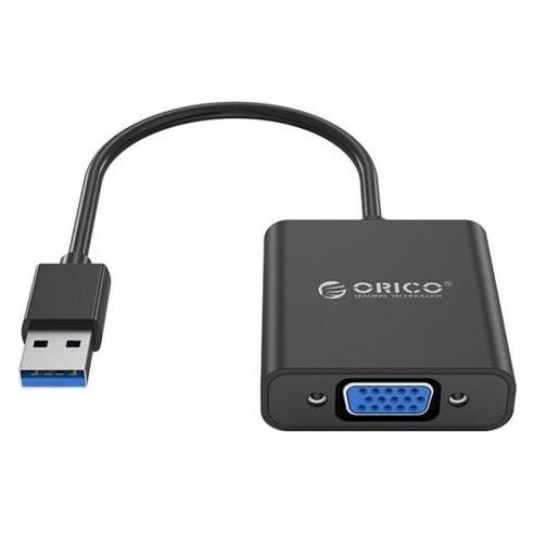 Orico USB 3.0 to VGA adapter (Black) (VGA) (ORICO-UTV-BK-BP)