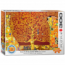 eurographics Puzzle - 3D - Lebensbaum - Gustav Klimt - 300 Teile 301285