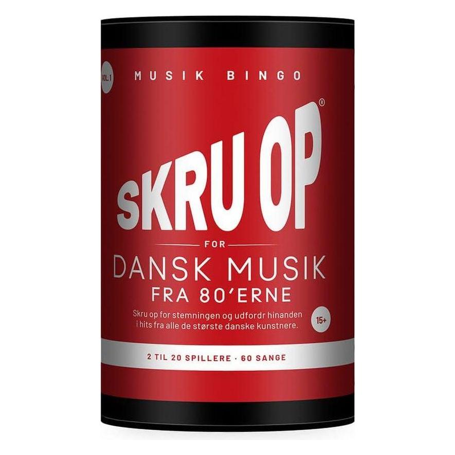 SMSCS Games Aps Skru op - Skru op for dansk musik fra 80'erne (Skru op for dansk musik fra 80'erne, Vol. 1) (Deutsch) (Skru op for dansk musik fra 80'erne, Vol. 1)