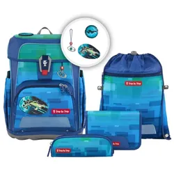 Step by Step CLOUD OCEAN Schulranzen-Set "Space Craft Spike", 5-teilig