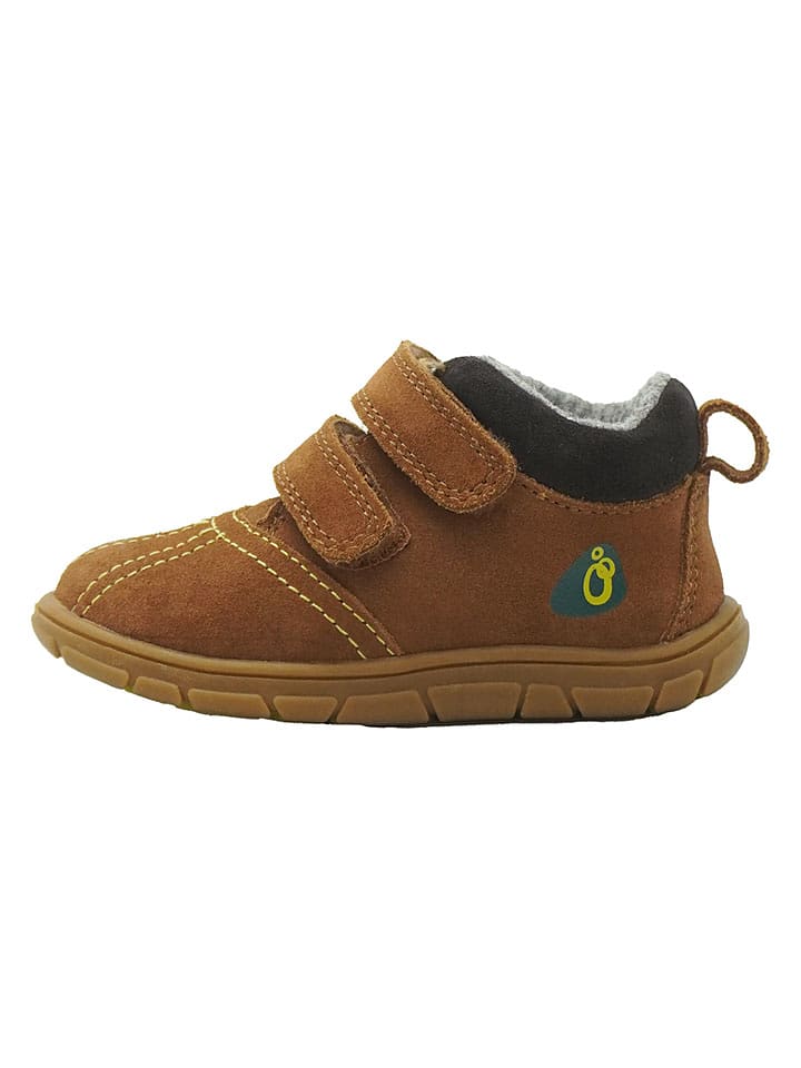 lamino Leder-Barfußschuhe in Hellbraun - 21