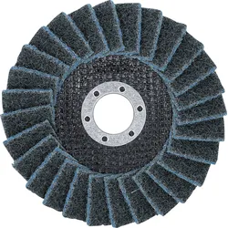 BGS 74476 Fächer Schleifscheibe Vlies Durchmesser Ø 125mm Körnung 240