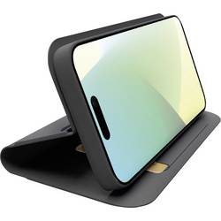 sbs mobile Flip Cover Apple iPhone 16 Schwarz Handy Flip Case, Induktives Laden, Standfunktion, Stoßfest TEWALIP1661K