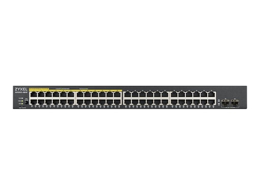 ZyXEL GS1900 Series GS1900-48HPv2 - Switch - Smart - 48 x 10/100/1000 (24 PoE+) (GS190048HPV2-EU0101F)