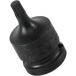 BGS 5487-M6 Kraft Biteinsatz Innenvielzahn XZN Einsatz M6 Länge 42mm Antrieb 12,5mm (1/2")