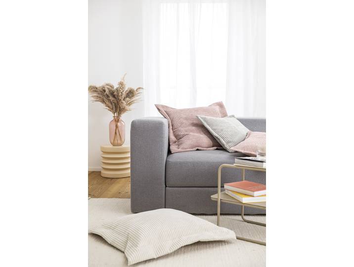 Coussin volant Shara Beige 70 x 70cm Polyester