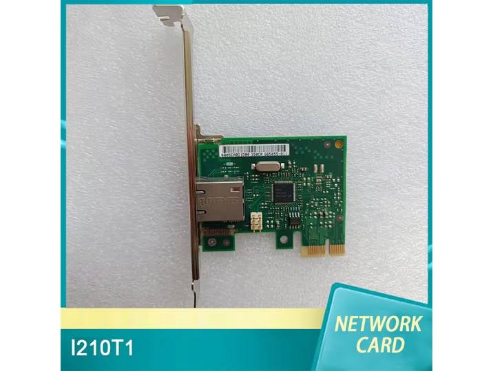 Carte réseau I210T1 PCI-E x1 Express Gigabit à port unique en cuivre