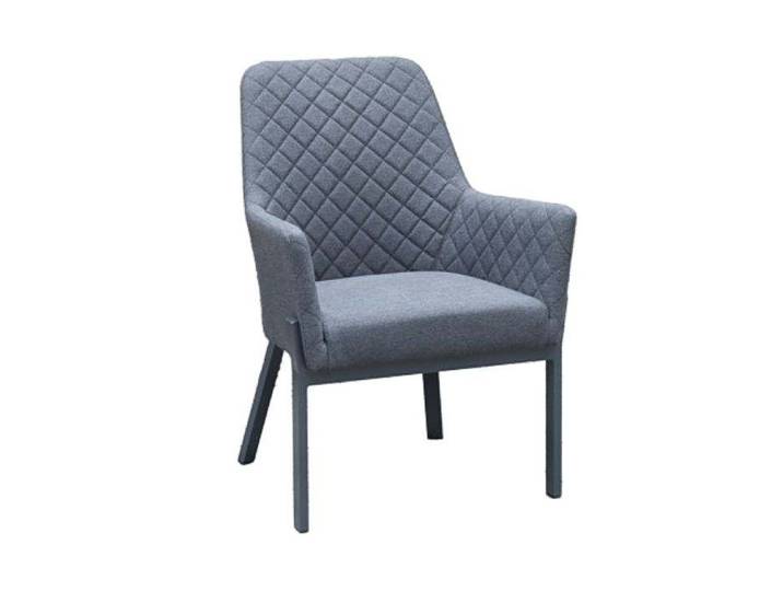 Dining Sessel, Aluminium, Witterungsbeständig, 64×70×94 cm, Ergonomisch, Modern