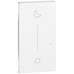 BTicino KW41M2 LivingNow 2M Taste für Szenen-Wandsender Tag/Nacht White