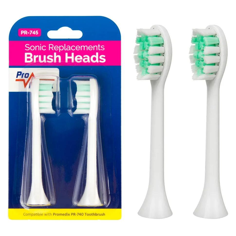 Promedix Set Ersatzbürsten für PR-740 (2x) (PR-745 W)