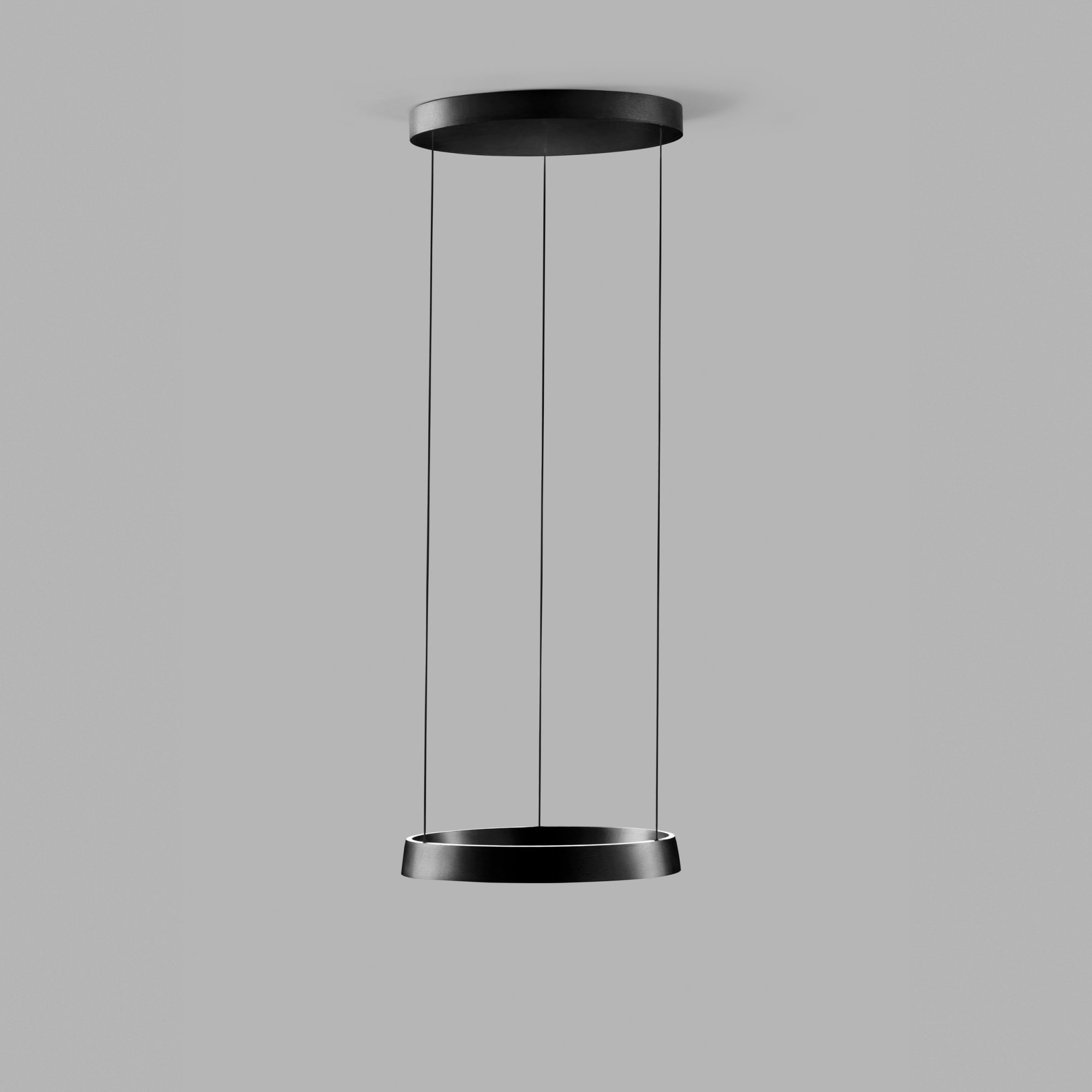 Light-Point LED-Pendelleuchte EDGE ROUND (mit Smart-Tune) 50cm schwarz 270540 5711389705404