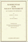 Kommentar zum Neuen Testament aus Talmud und Midrasch: Kommentar zum Neuen Testament, 6 Bde., Bd.4, Exkurse zu einzelnen Stellen des Neuen Testaments, in 2 Tl.-Bdn.: Bd. 4 1/2 - Preis vom 02.10.2026 23:42:20 h