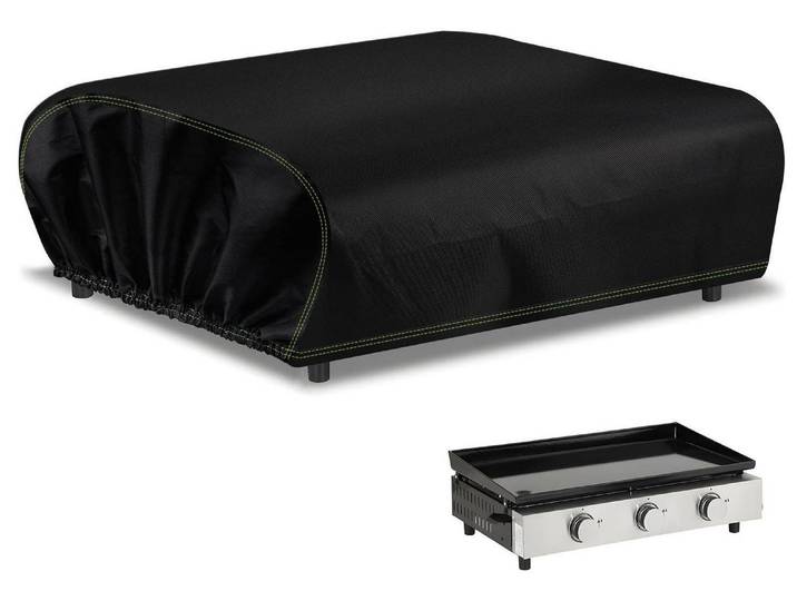 Grillabdeckung Wetterfest 600D Oxford 80x60x25cm Schwarz
