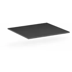 Tischplatte 800 x 800 x 18 mm, Graphit
