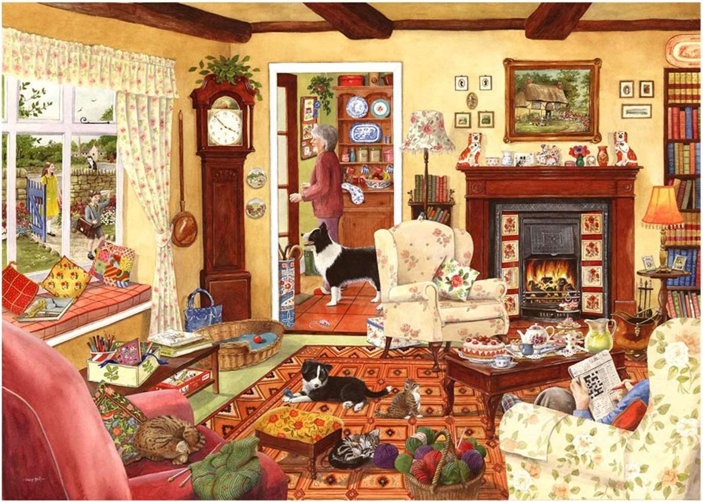 House of Puzzles Puzzel Puzzle In Time for Tea met 500 XL stukjes