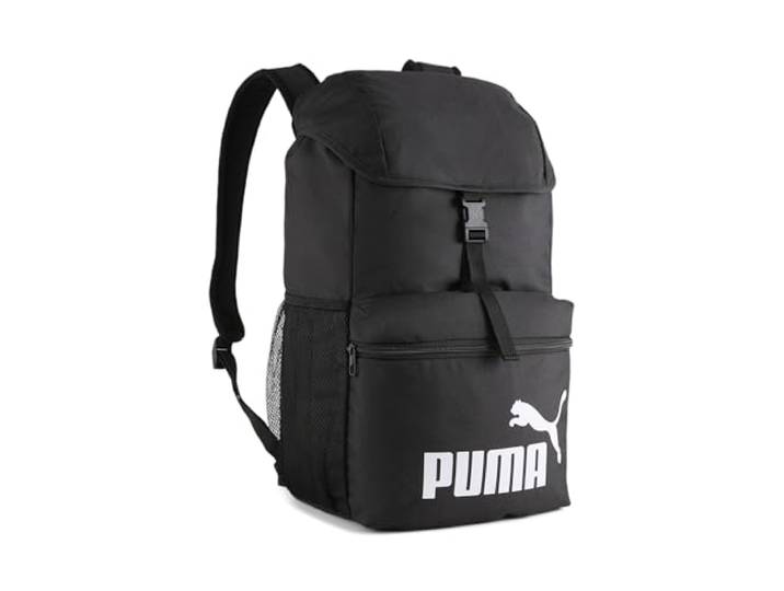 PUMA PUMA Phase Hooded Backpack, Unisex-Kinder Rucksack, PUMA Black, OSFA - 090801