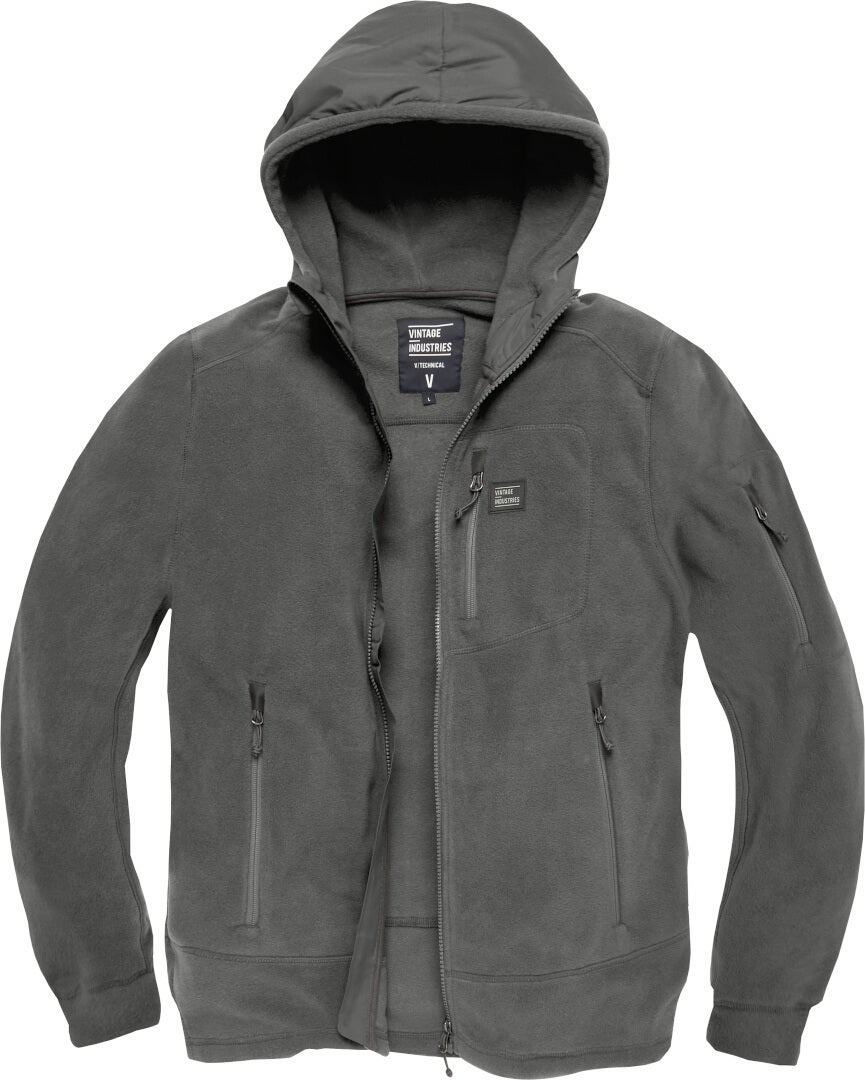 Vintage Industries Lanford Polar Fleece Jacke 30109-stone-S