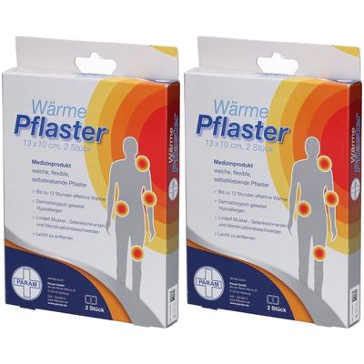 Param Wärmepflaster 10x13 cm 2x 2x2 St Pflaster