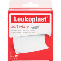 Leukoplast Soft White 8x10cm 10 ST