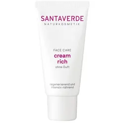 Santaverde Aloe Vera Creme Rich ohne Duft