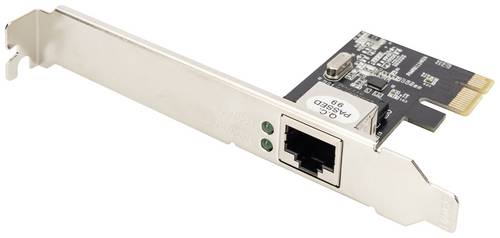 DIGITUS PCI Express Netzwerkkarte RJ45 Gigabit RTL8111H Multimedia-Technik Netzwerkkarten