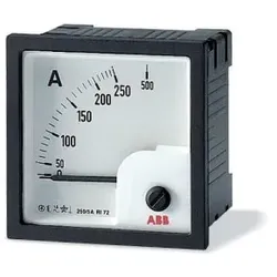 ABB AMT1-A1-1/72 Amperemeter Schaltschranktürmontage 2CSG312020R4001 AMT1A1172