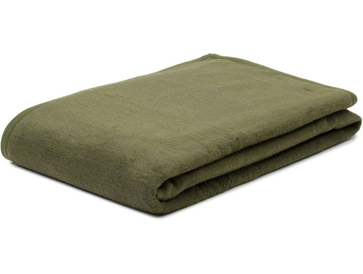 Wohndecke GÖZZE Arizona , grün (dunkelgrün), B:150cm L:200cm, Baumwolle, Polyacryl, Polyester, Wohndecken, Wohndecke, mit farblich passender Bandeinfassung