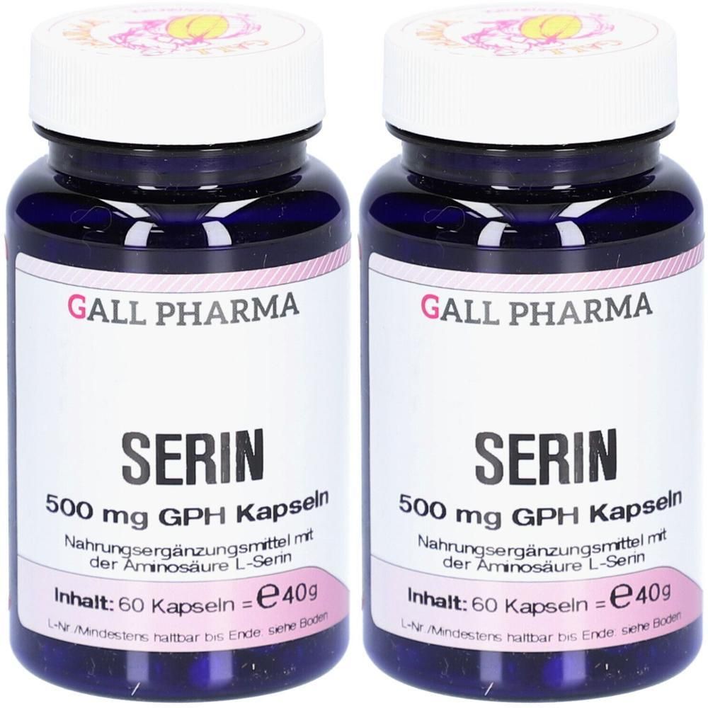 Serin 500 mg GPH Kapseln 2x 2x60 St
